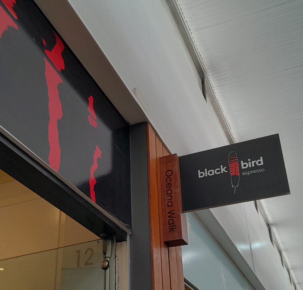 Blackbird Laneway in Oceana Walk arcade in Cairns