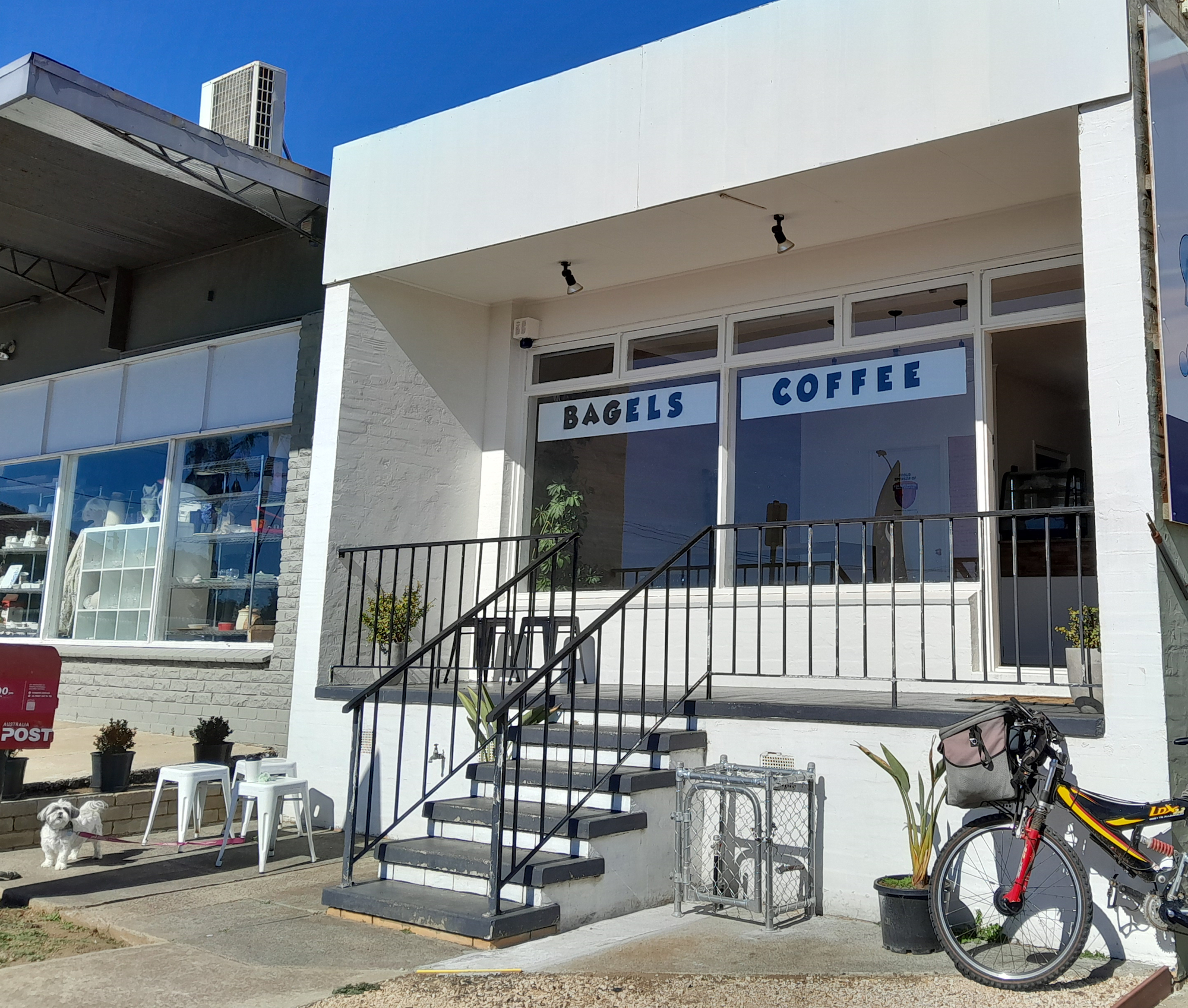 Rusty’s – coffee with a beautiful view in Portarlington