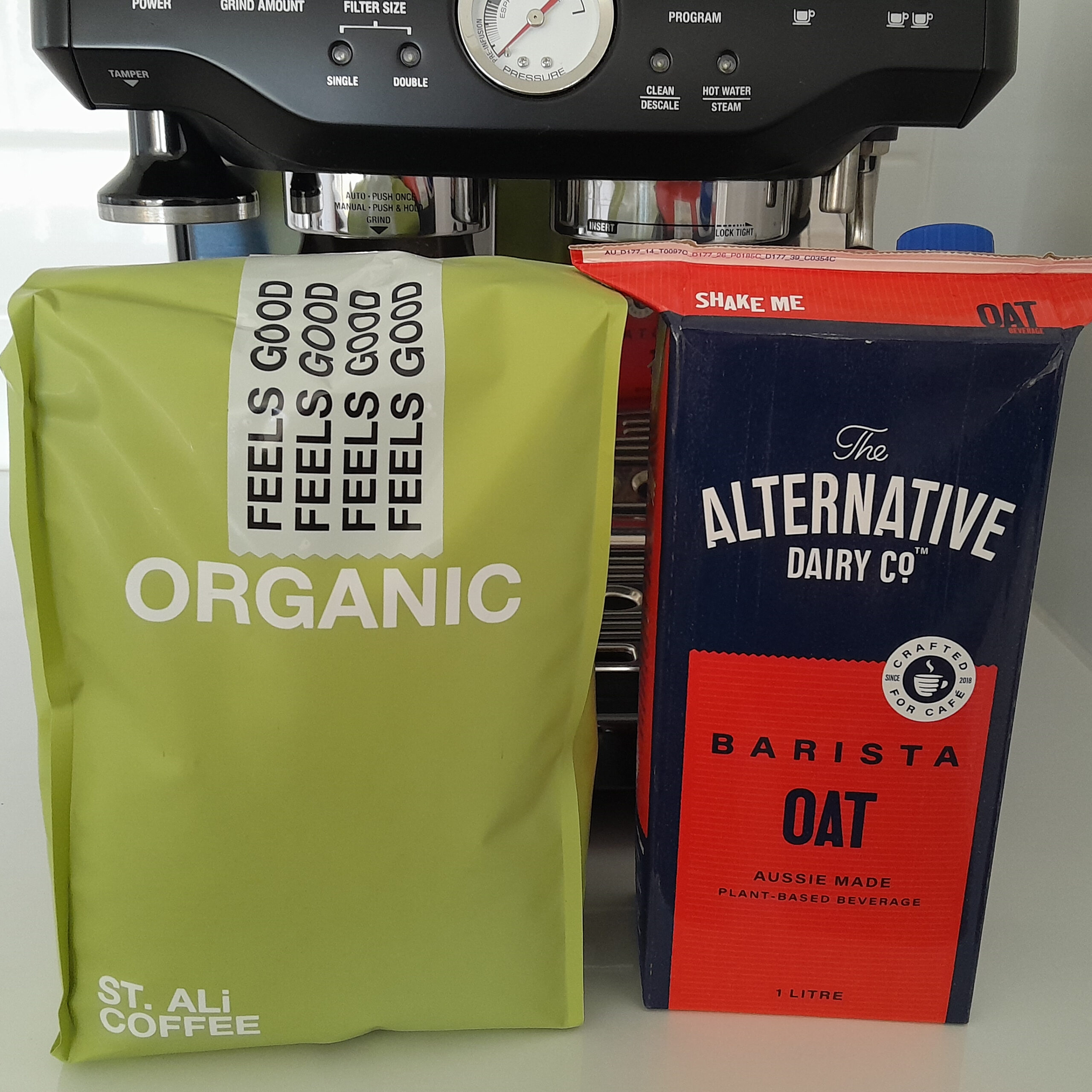 What does my home oat latte look like today?