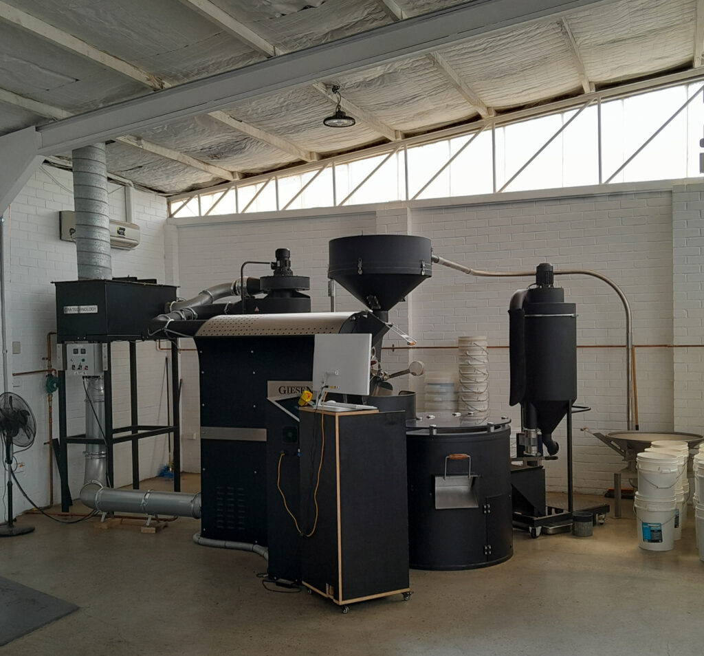 The roaster at the Rush cafe in Bowral